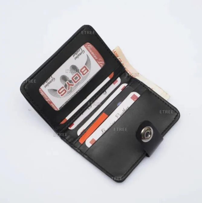 Magnetic Button with  Card Holder Mini Wallet Plus khalidanwar.com